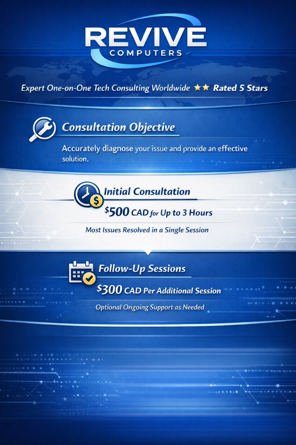 Professional One-on-One Computer Consulting Session | Expert Tech Support & Troubleshooting (3 Hour Maximum)